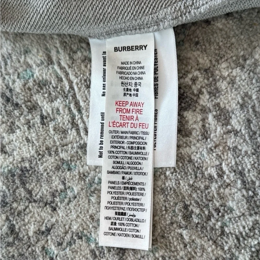 Burberry Boys Timothie Joggers Light Grey Size 3Y - Picture 5 of 7